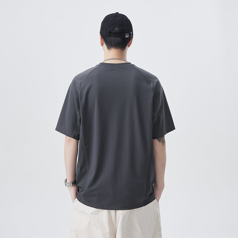 Mens T-shirts Summer Loose Short Sleeves