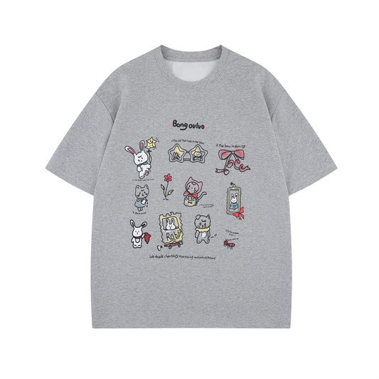 Nyc T Shirt Short Sleeve T-Shirt Summer Loose Casual Top