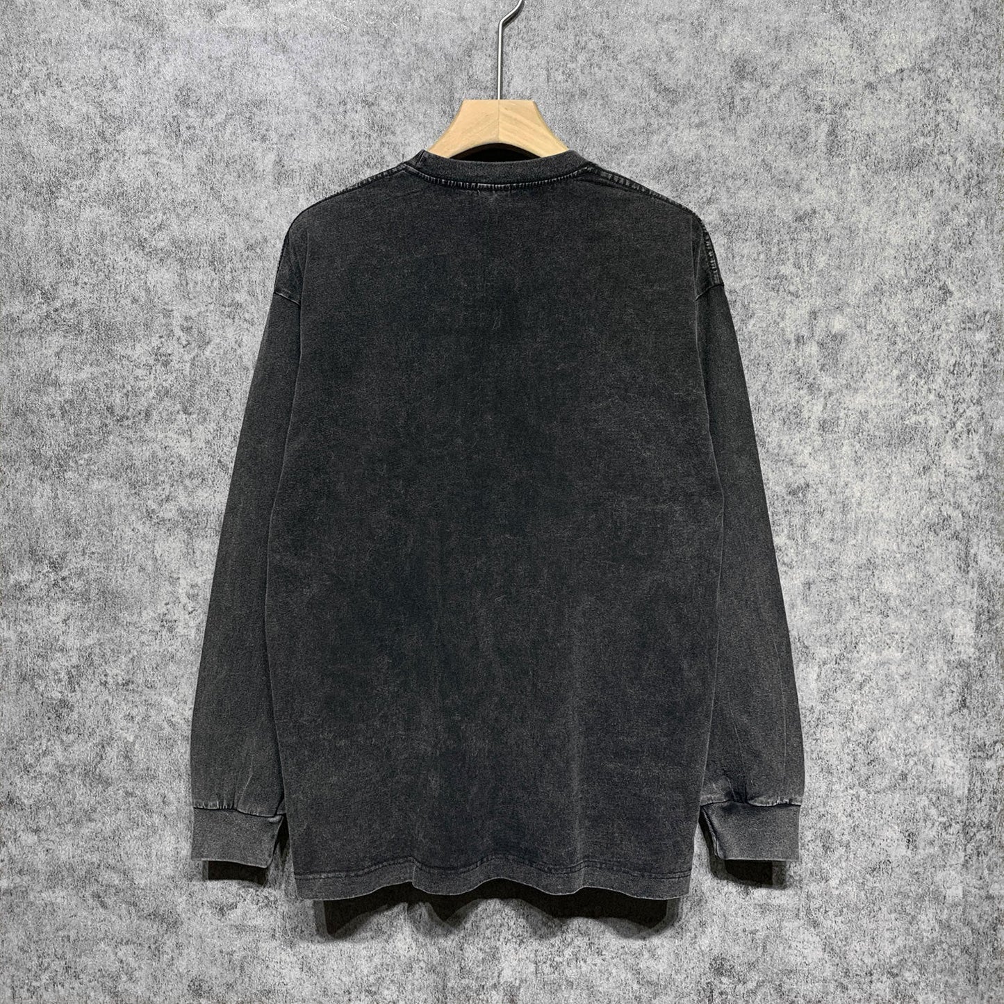 Amiri Long-Sleeve Shirt Skull Pattern Vintage Long Sleeve T-shirt