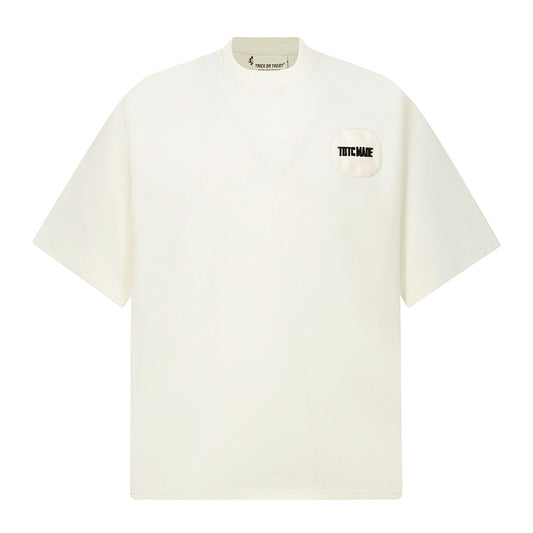 New York Hip Hop Style Vintage Alphabet Short Sleeve Loose T-Shirt