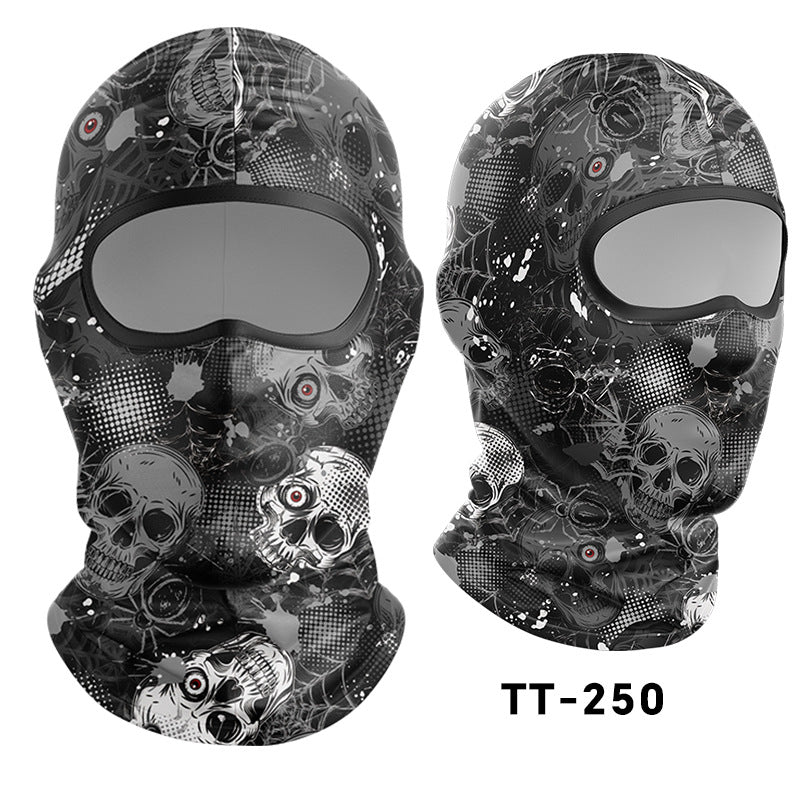 Cycling Windproof Hood Sunscreen Ice Silk Headgear