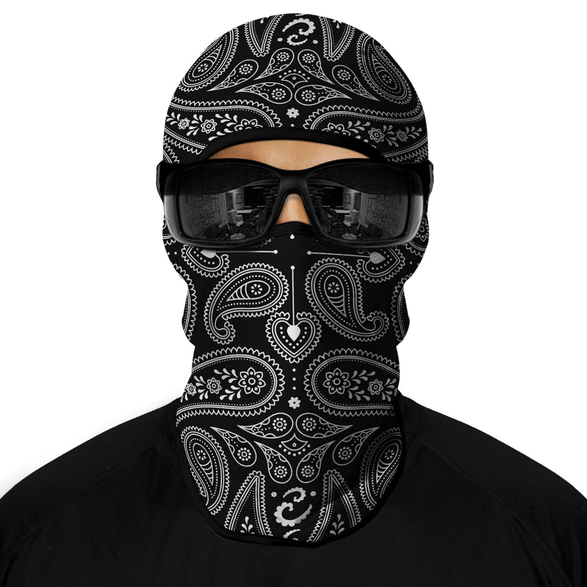 Cycling Windproof Hood Ice Silk Sunscreen Headgear Face Protection Breathable Sunscreen
