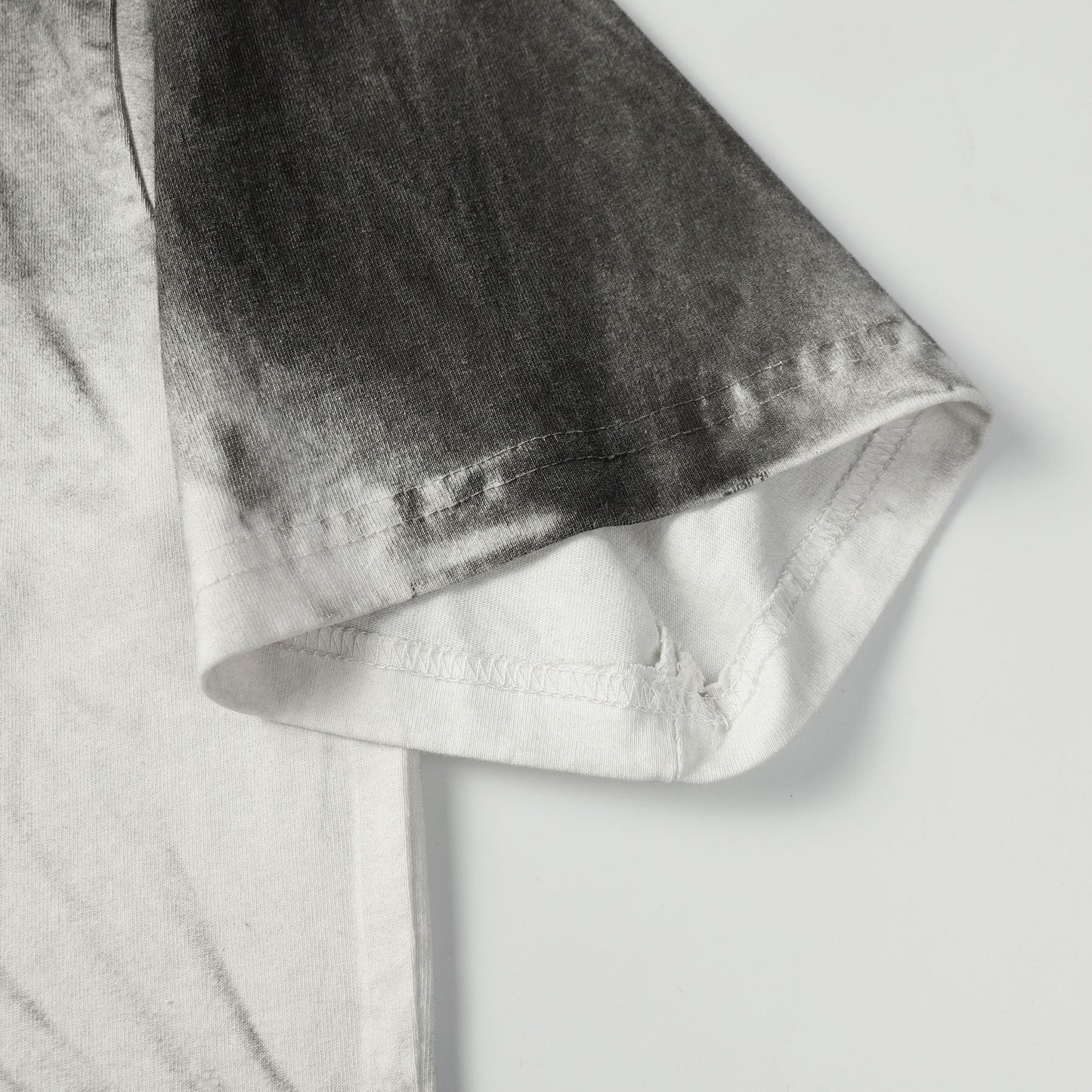 1990 Fashion T-Shirt Loose Wash Old Short Sleeve T