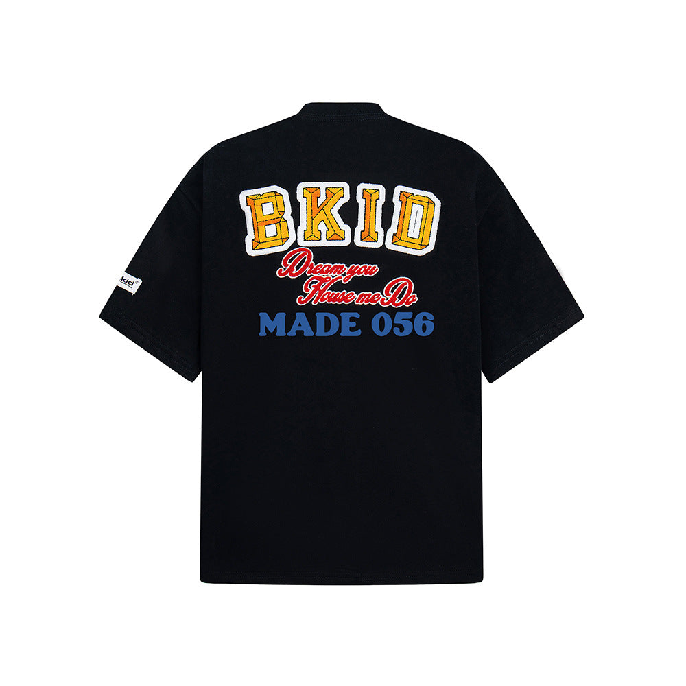 Hip Hop Clothes New York Vintage Summer Casual Loose Short Sleeve T-Shirt
