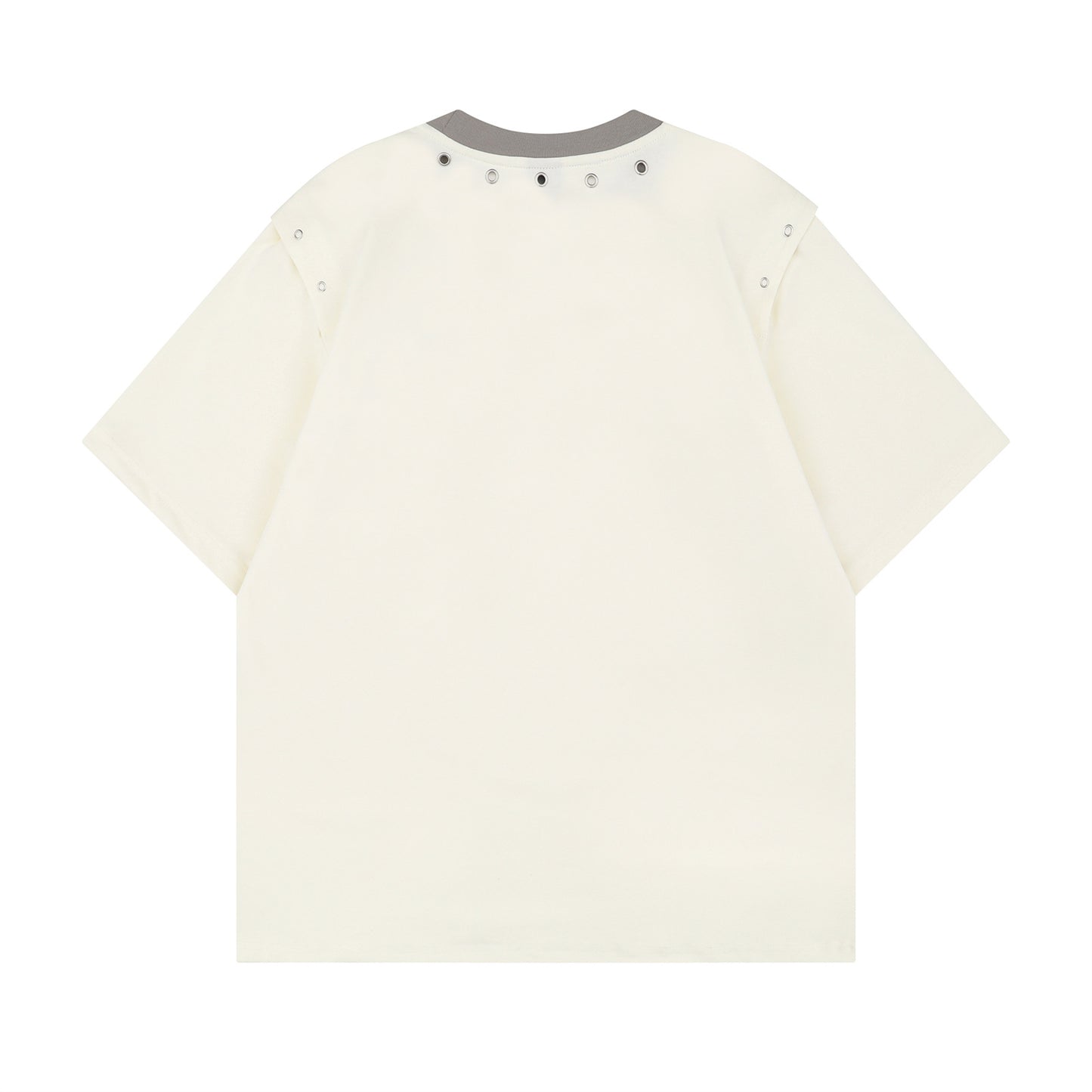 Distorted vintage short-sleeved t-shirt summer loose casual top