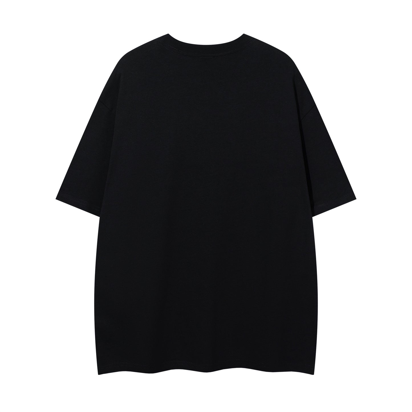 Distorted vintage short-sleeved t-shirt summer loose casual top