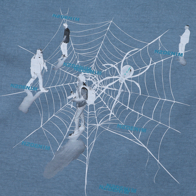 Hip hop shirt summer hip hop spider web t-shirt short sleeve
