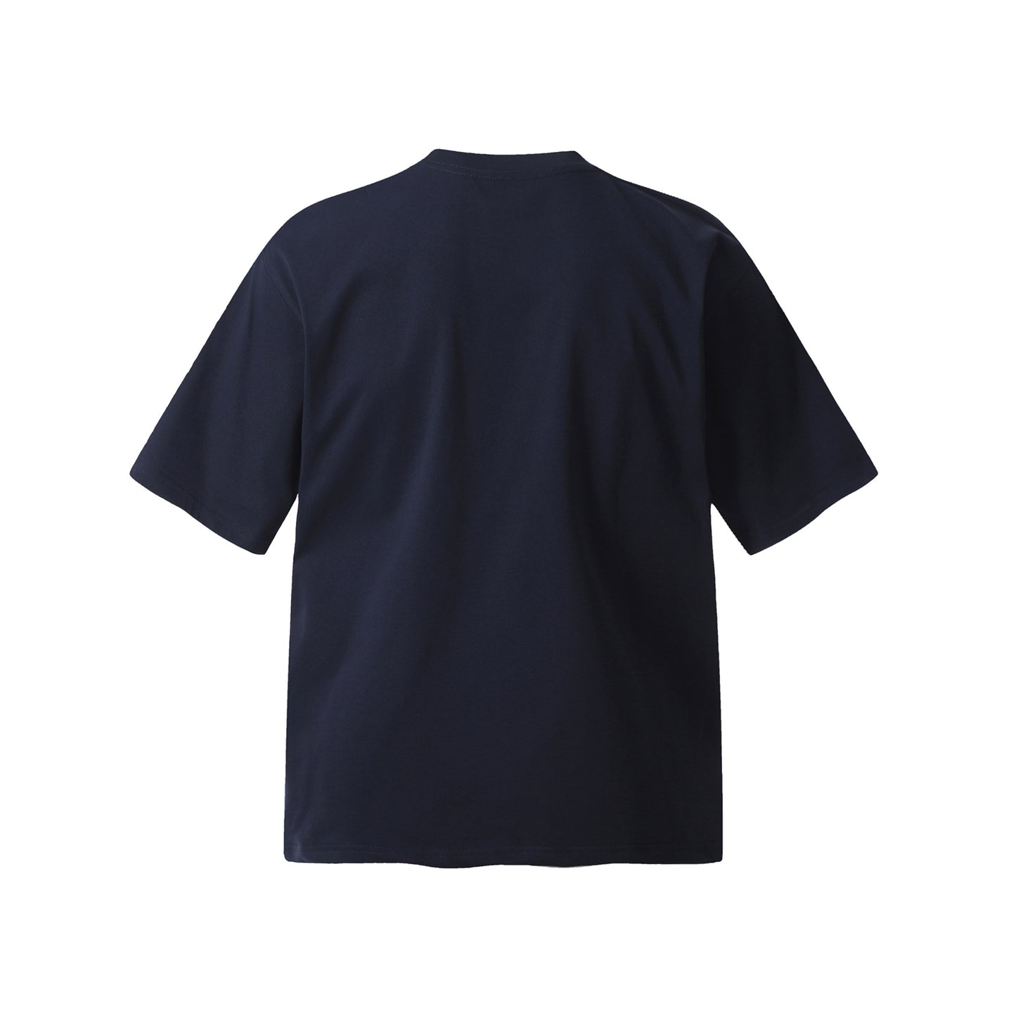 Distorted vintage letter print vintage short sleeve t-shirt