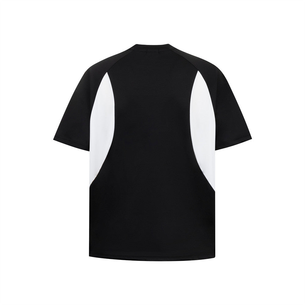 Racing oversized t shirt short sleeve t-shirt summer cleanfit loose crew neck