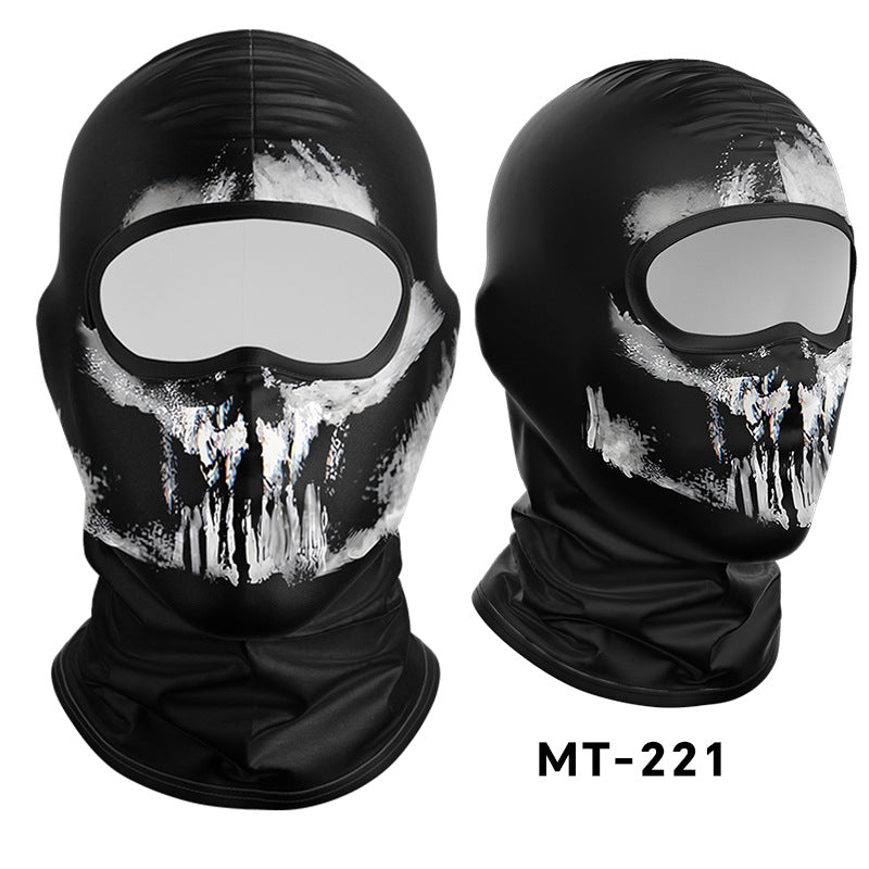 Cycling Windproof Hood Breathable Sunscreen Windproof Men's and Women's Ice Silk Fabric Lining Cap