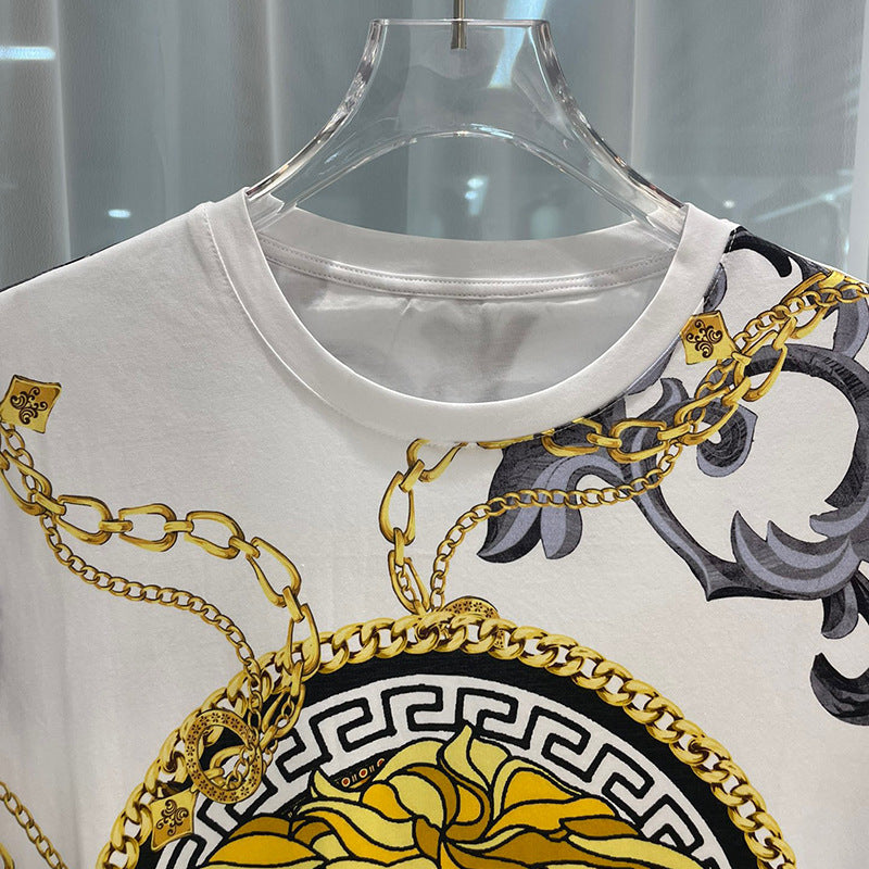 East Coast Shirts Casual Digital Print Men's Short Sleeve T-Shirt
