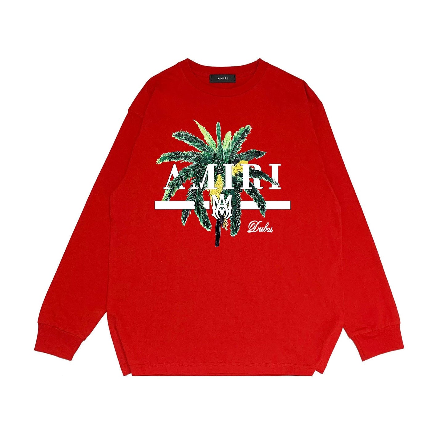 Amiri Long Sleeve Shirt Long Sleeve Long-Sleeved T-Shirt Blouse