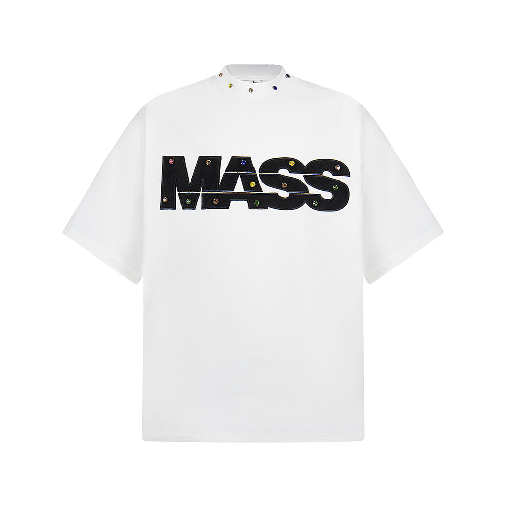 Hip hop shirt short sleeve t-shirt loose casual retro
