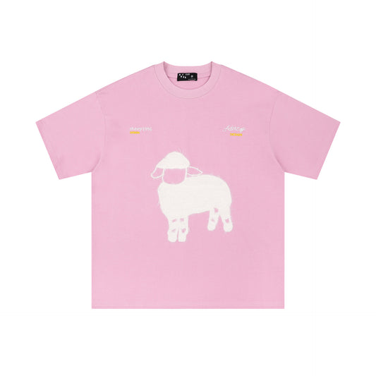 Camisetas streetwear Summer, Vintage Casual Loose Short Sleeve T-Shirt