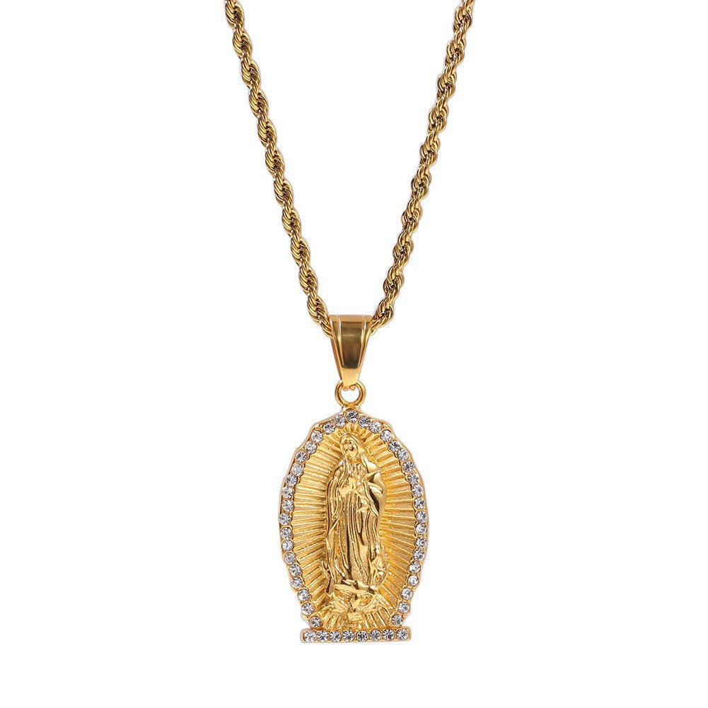 Jewelry Hip Hop Angel Pendant Necklace Angel Pieces