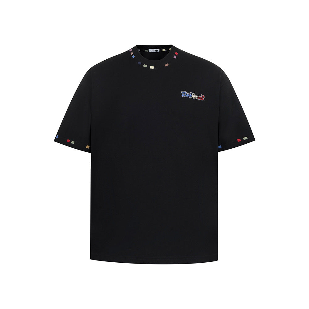 Nostalgia T Shirts Vintage Short Sleeve T-Shirt Summer Crew Neck Top