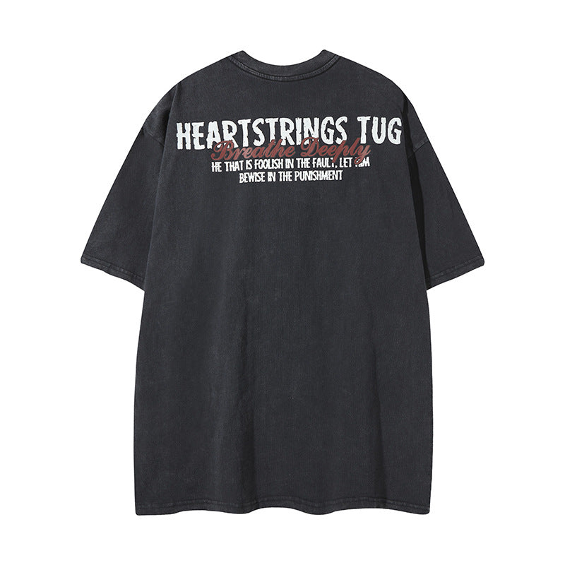Nyc T Shirt Bear Print Short Sleeve T-Shirt Summer Loose Casual Top
