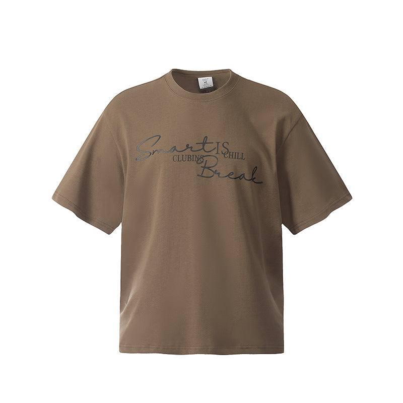 Marcas De Streetwear Graffiti Letter Print Short Sleeve T-Shirt