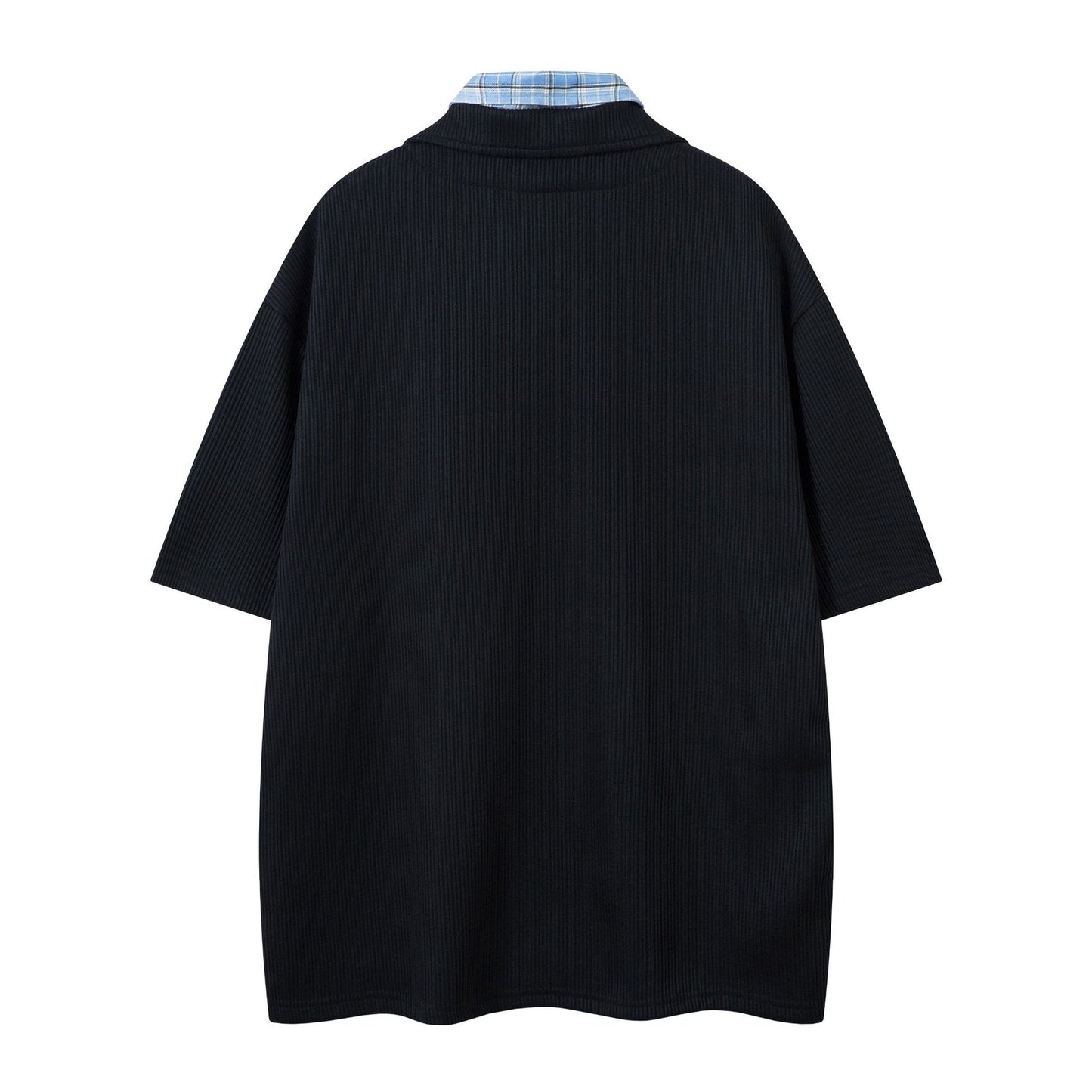 Hustle vintage summer t-shirt short sleeve polo shirt