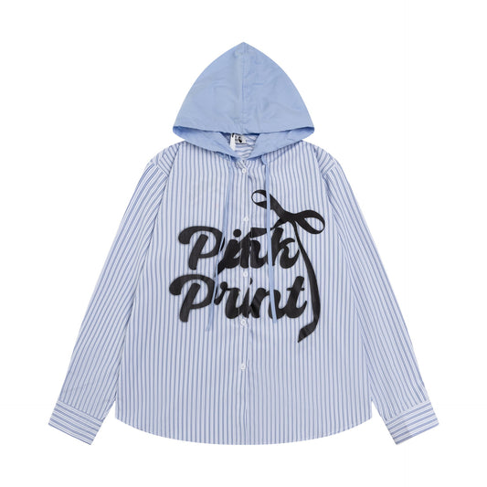 Marcas De Streetwear Graffiti Stripe Long Sleeve T-Shirt Autumn