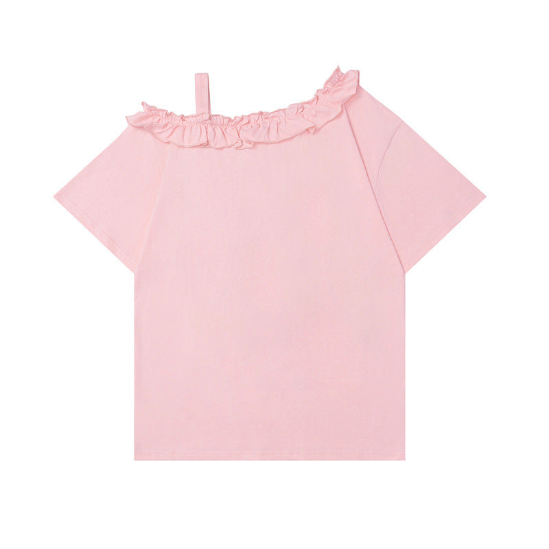 US drip outfits Summer Vintage Casual Loose Short Sleeve T-Shirts