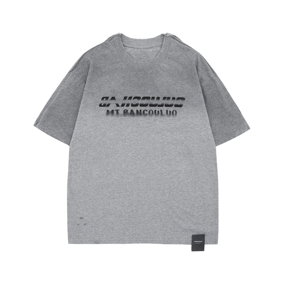 Hip hop clothing new york summer short sleeve vintage wash t-shirt