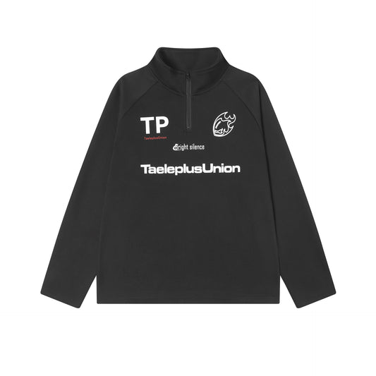Unisex T-shirts Spring Zip Long Sleeve T-Shirt