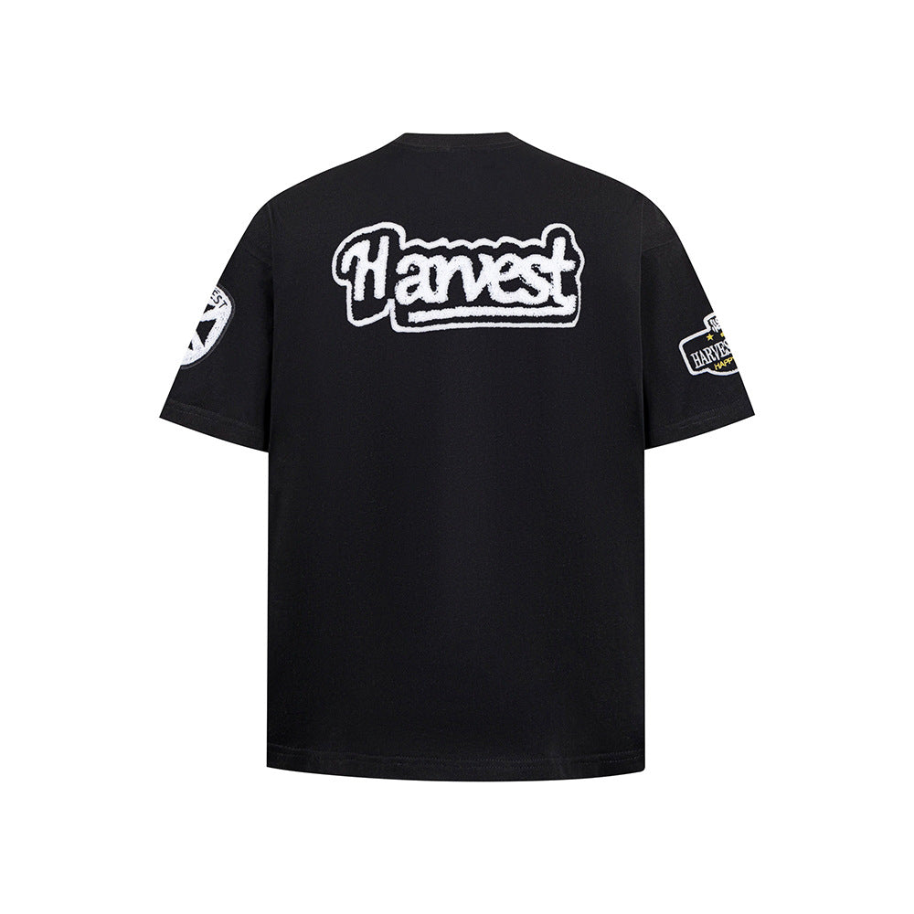 Hip Hop Clothes New York Vintage Short Sleeve Loose Summer Casual T-Shirt