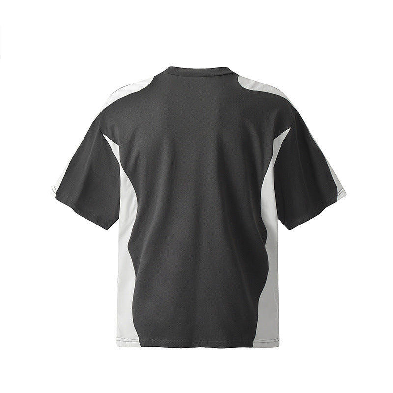 Marcas De Streetwear Vintage Short Sleeve T-Shirt Cleanfit Loose Top