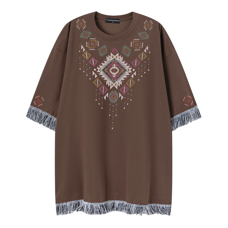 Camisetas streetwear Summer Vintage Casual Loose Short Sleeve T-Shirt