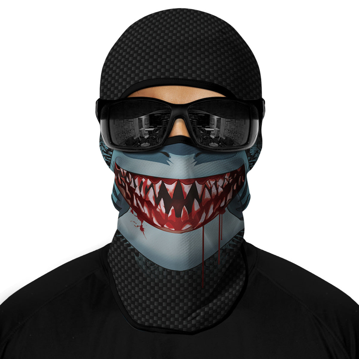 Cycling Windproof Hood Summer Sports Ice Silk Sunscreen Mask Breathable