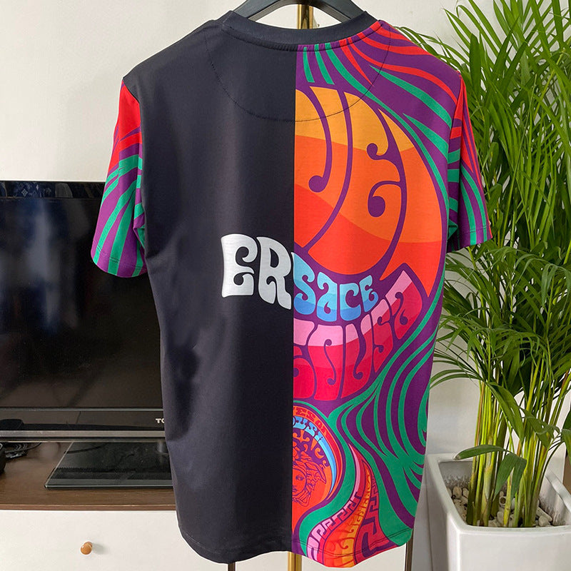 East Coast Shirts Spring/Summer Digital Print Casual Men's Short Sleeve T-Shirt