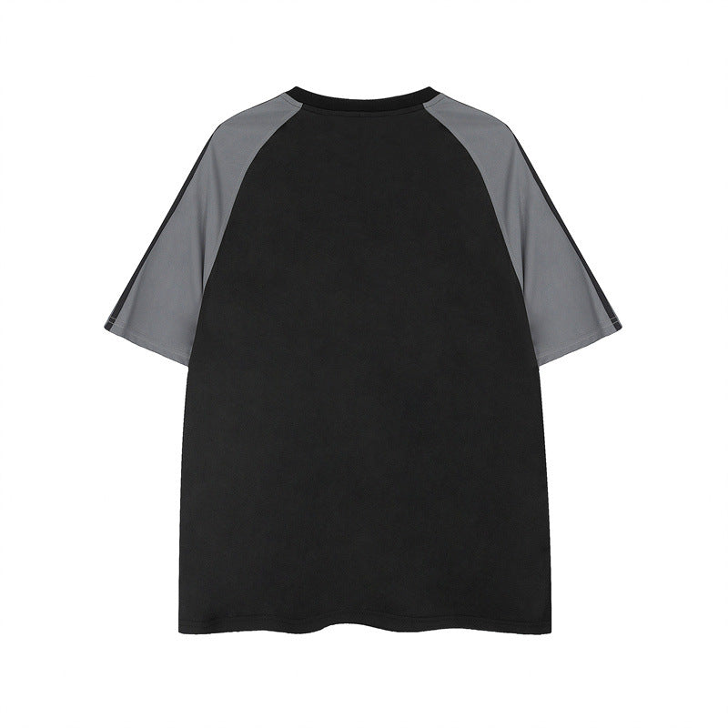 US drip outfits Summer Vintage Casual Loose Short Sleeve T-Shirts