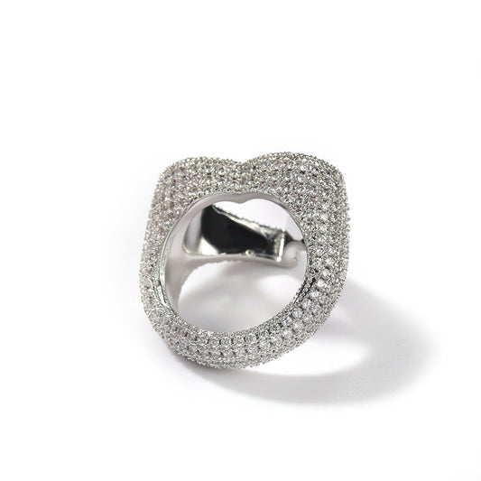 Rings Hollow Love Zircon Ring ins St. Valentine's