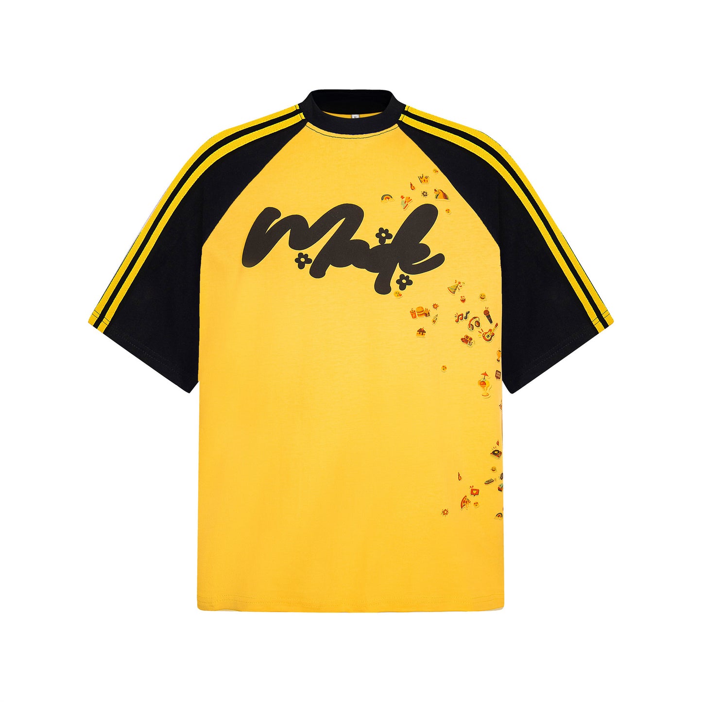 Hip Hop Clothing Summer Vintage T-Shirt Short Sleeve