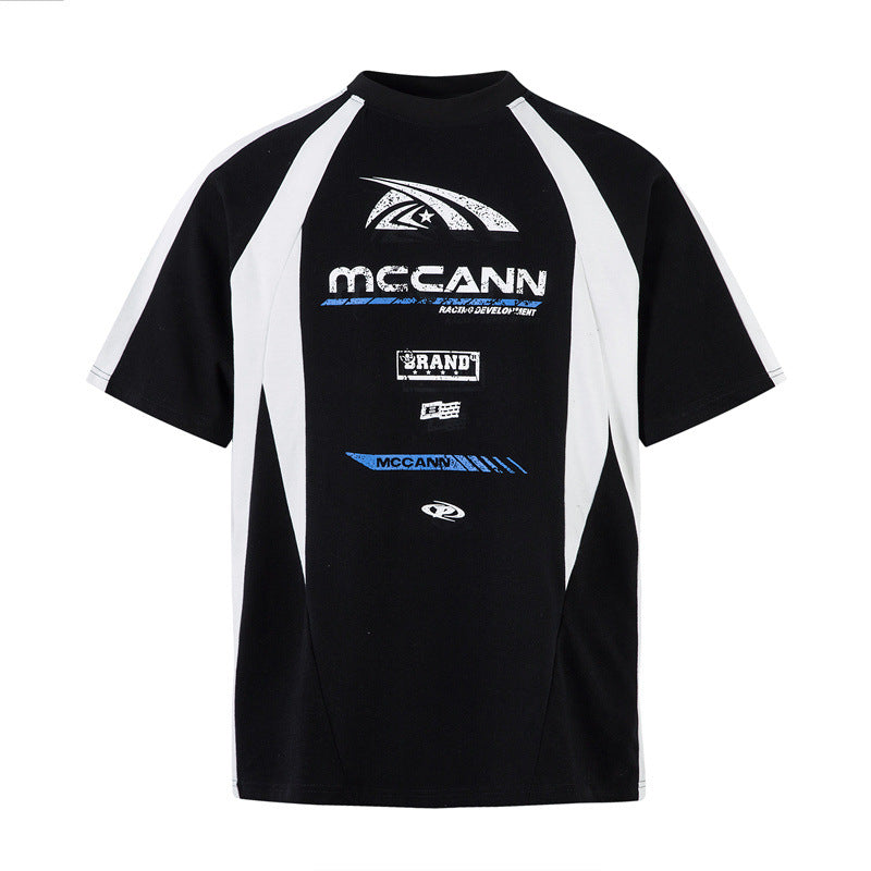Stone Wash T shirt Short Sleeve T-shirt