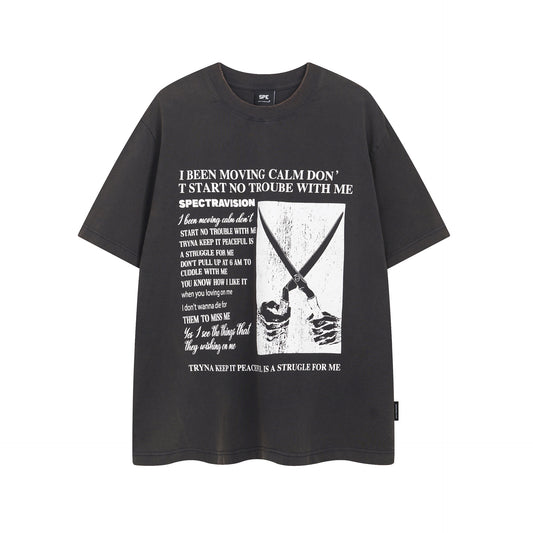 Retro Style Shirt For Men Summer T-Shirt Short Sleeve