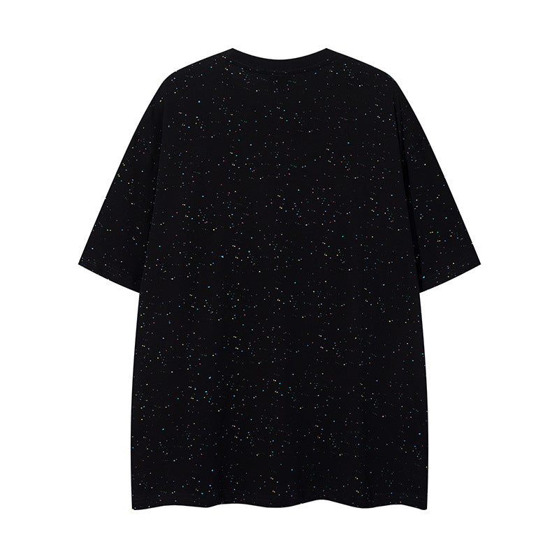 Nyc T Shirt Retro Puppy Crew Neck Short Sleeve T-Shirt Summer Oversize Casual Top