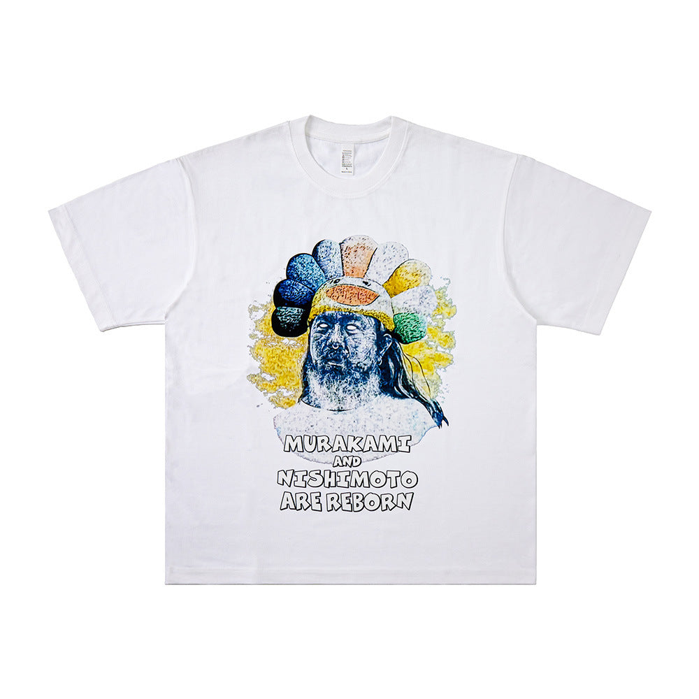 Vic Streetwear Summer Crew Neck Short Sleeve T-Shirt