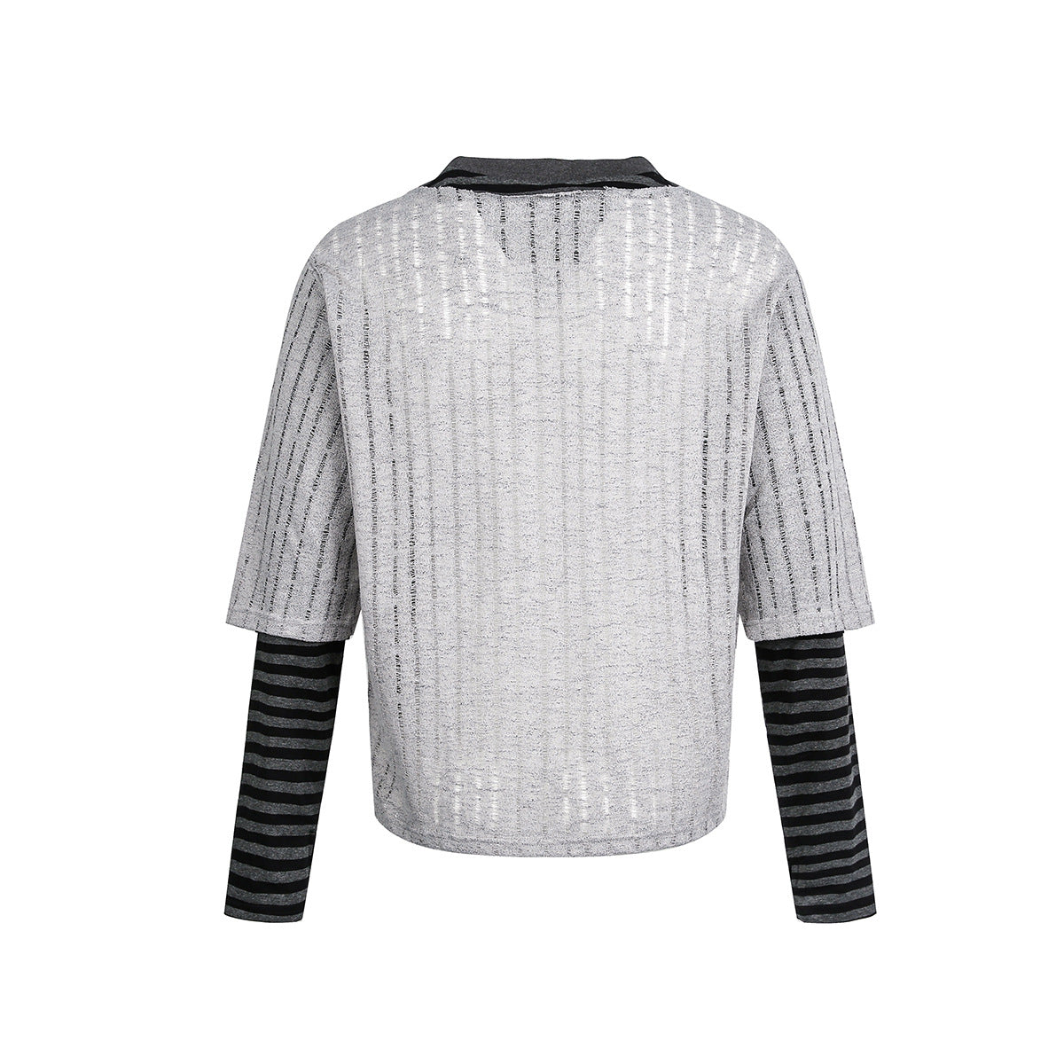 Unisex long-sleeved shirt autumcut outfake two-piece