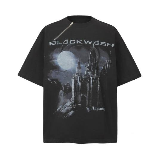 Retro Style Shirt For Men Summer Hip Hop T-Shirt Short Sleeve