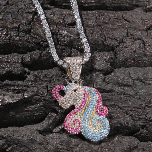 Jewelry Unicorn Pendant Necklace ins Animal St. Valentine's