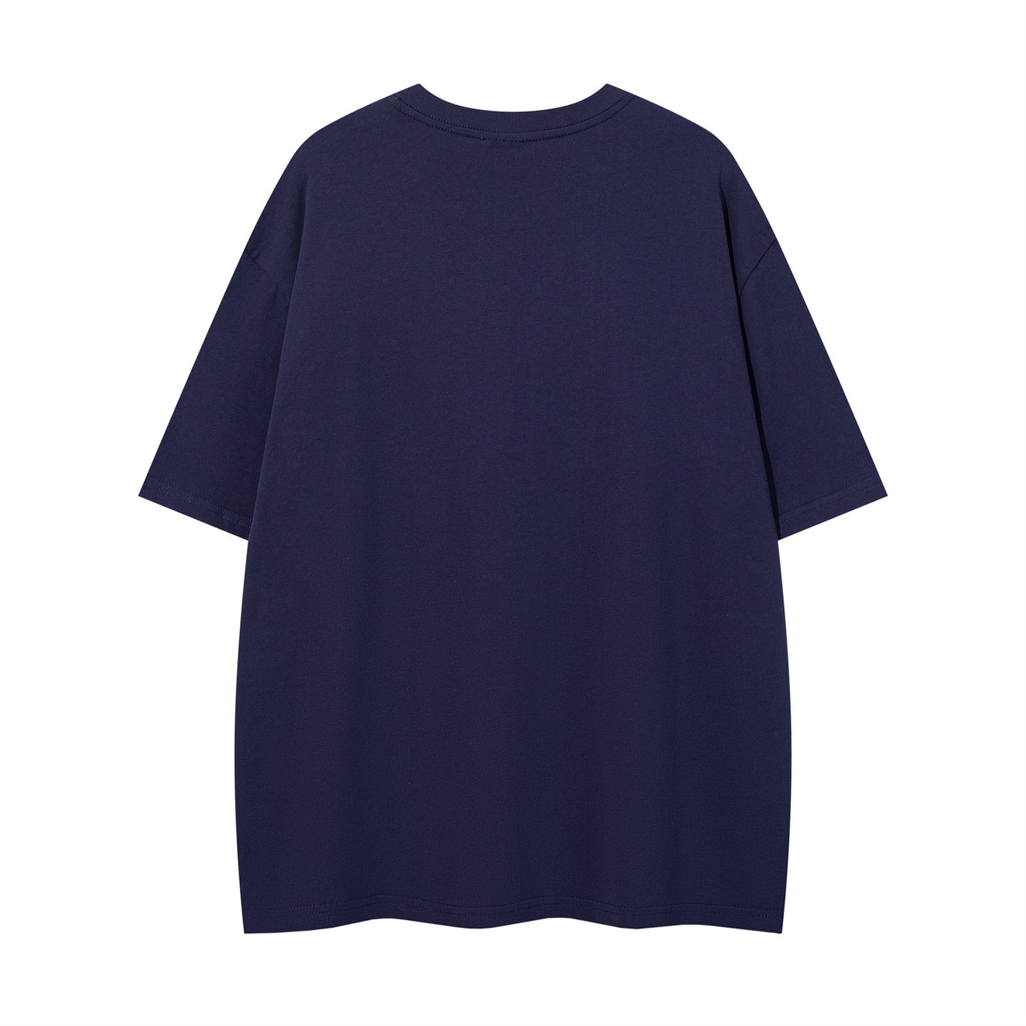 Distorted vintage short-sleeved t-shirt summer loose casual top