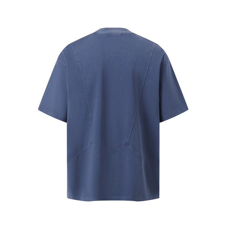 Casual Street Wear Vintage Summer Crew Neck T-Shirt Casual T-Shirt