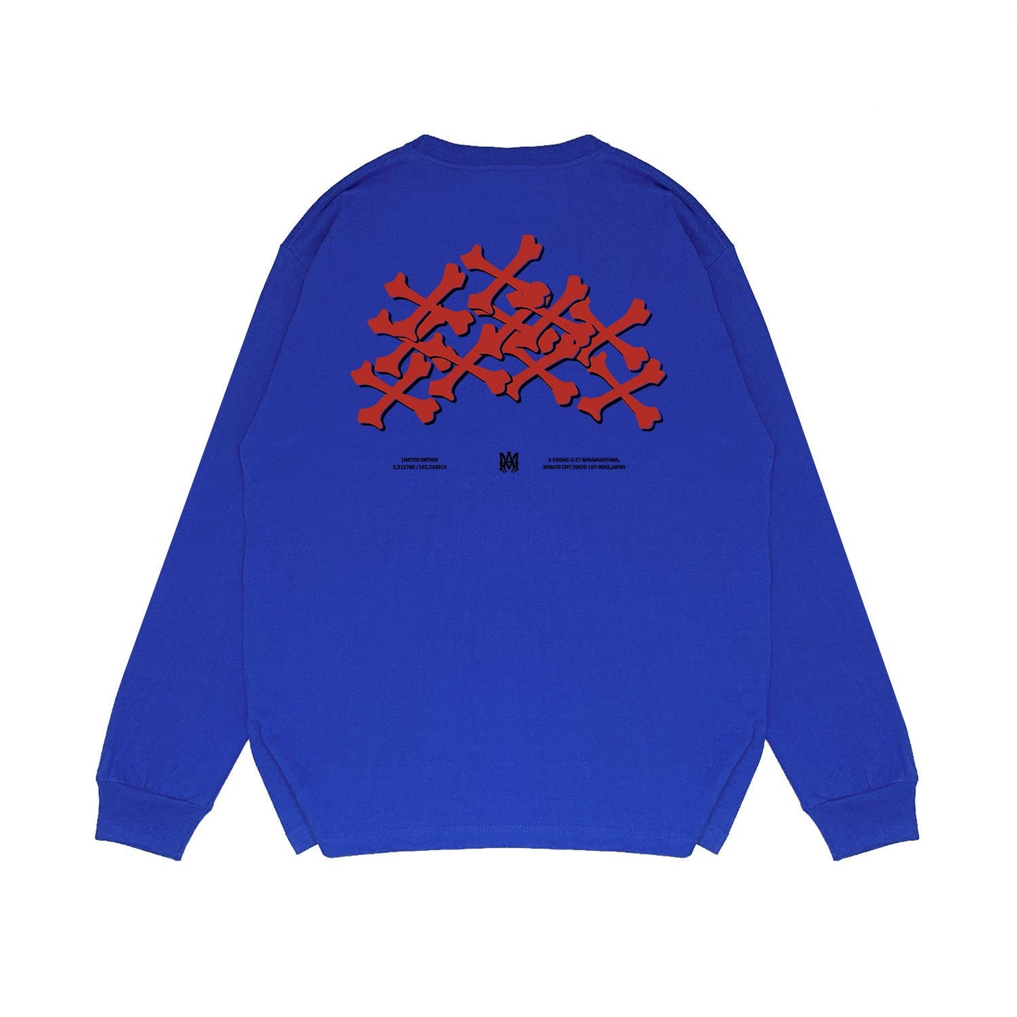 Amiri Long Sleeve Shirt Long Sleeve Long-Sleeved T-shirt Blouse