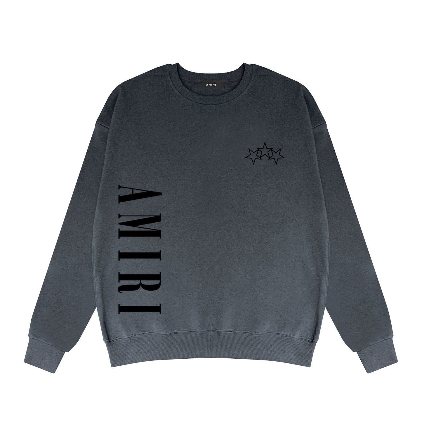Amiri Sweatshirt Loose Casual Print Round Neck Sweater