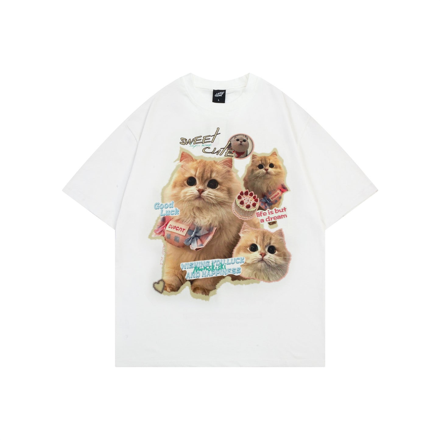Vintage tarz t shirt vintage short sleeve t-shirt summer loose casual top
