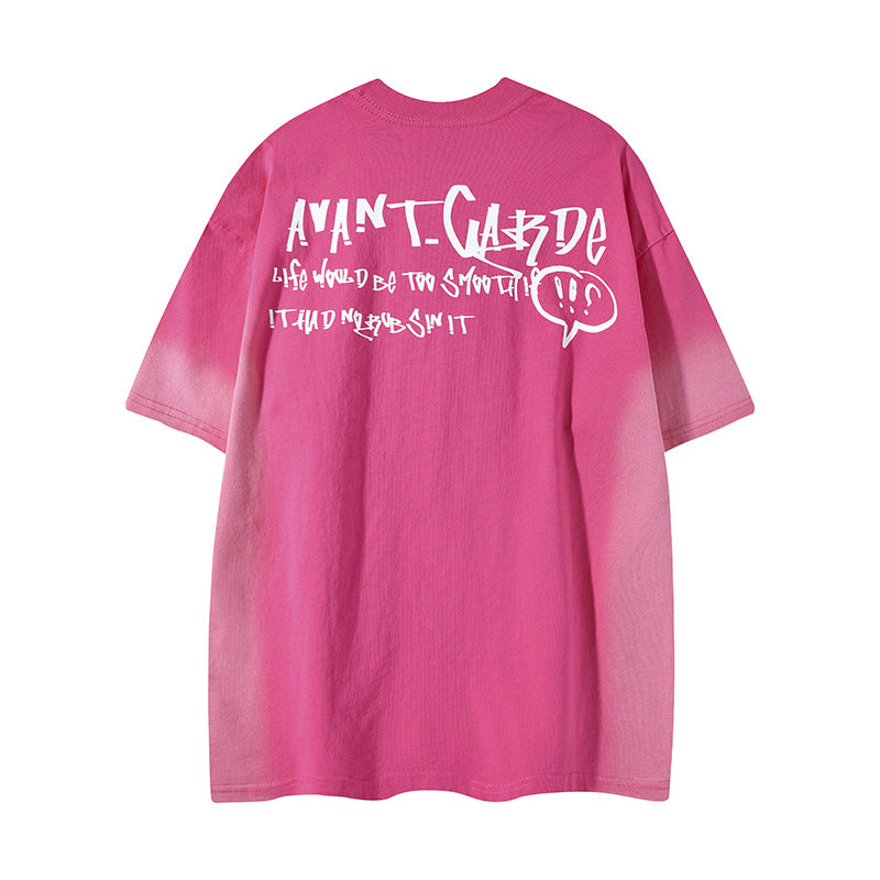 Nyc T Shirt Magic Academy Printed Short Sleeve T-Shirt Summer Top