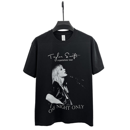 Unisex T-shirts Short Sleeve T-Shirts Cotton