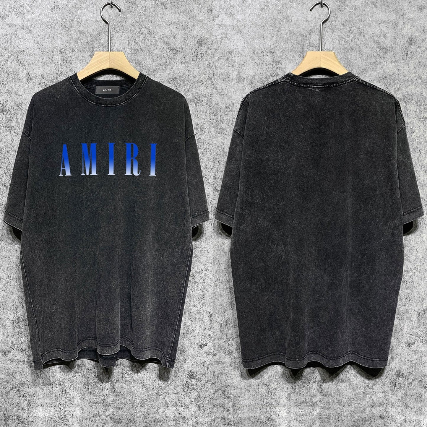 Amiri T-Shirt Distressed Retro Short Sleeve T-shirt